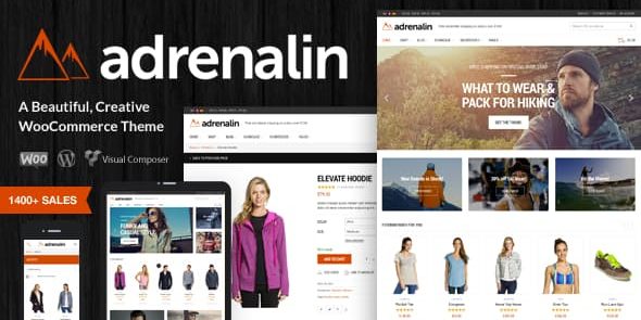 Adrenalin 2.3.1 – Multi-Purpose WooCommerce Theme